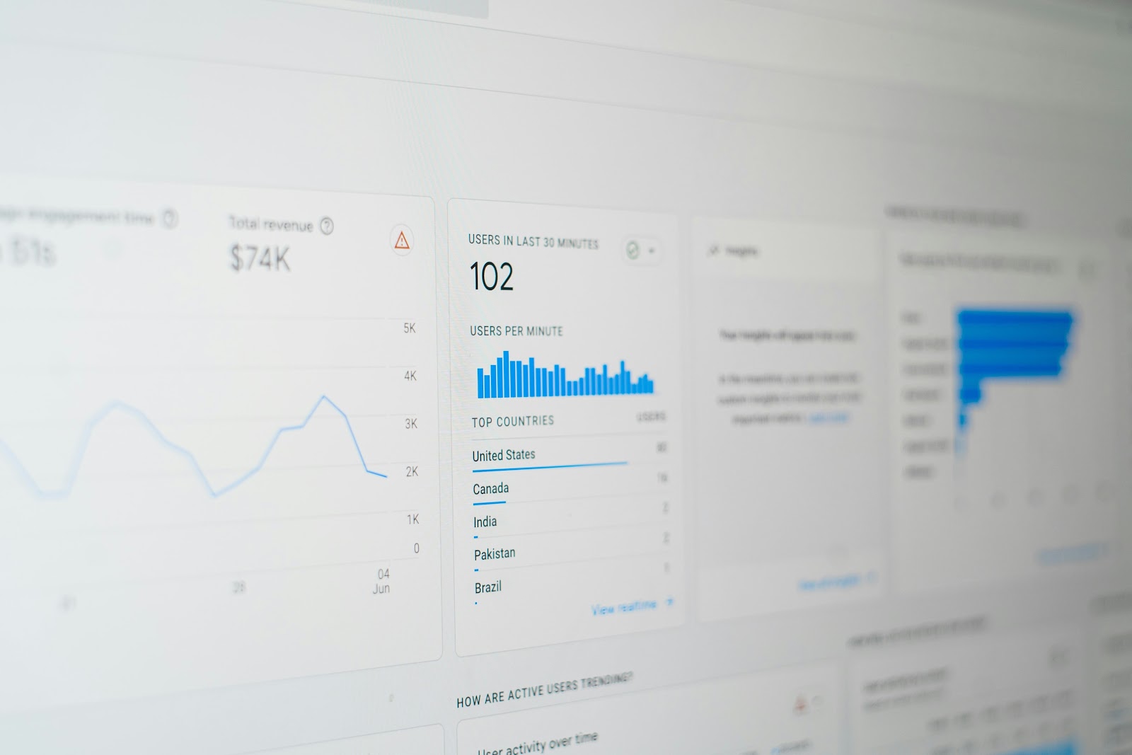 Website analytics of a successful website 
