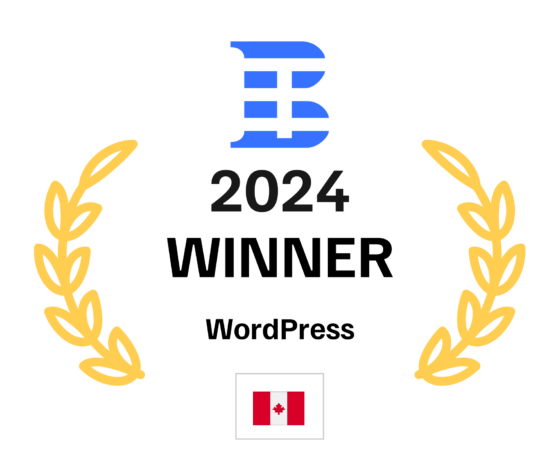 BETA 2024 Canadian award badge with laurels