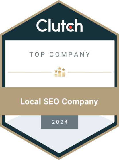 2024 Top Local SEO Company Award Badge