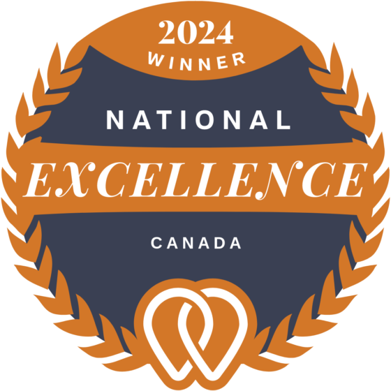 2024 National Excellence Winner Badge, Canada