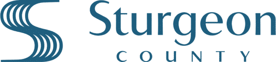 Sturgeon County blue logo