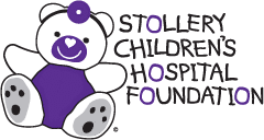 Stollery Children's Hospital Foundation logo with teddy bear