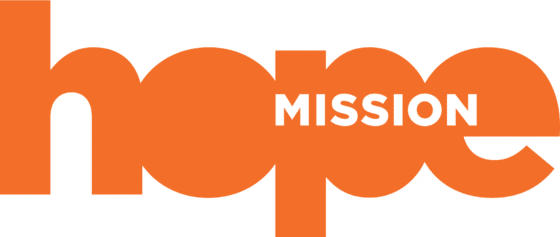 Hope Mission orange logo