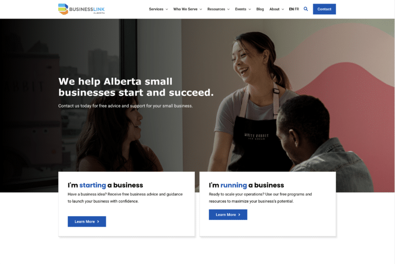 Business Link Alberta helps small businesses succeed