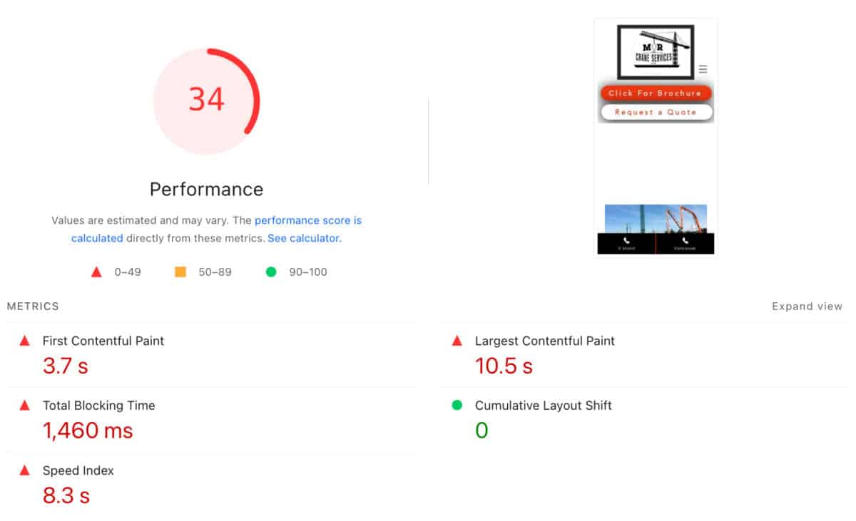 MR Crane - Yellow Pages Performance